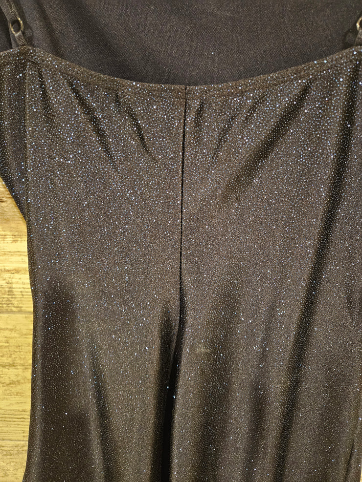 NAVY SPARKLY SHORT DRESS