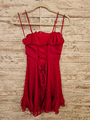 RED SHORT DRESS