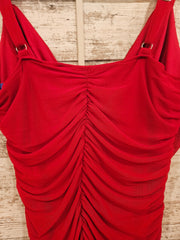 RED SHORT DRESS