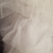 WHITE AND GOLD MERMAID DRESS