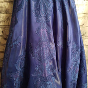 ROYAL BLUE A LINE GOWN (NEW)