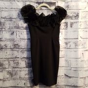 BLACK SHORT DRESS (NEW) $265