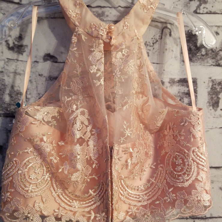 PINK MERMAID GOWN SET (NEW)