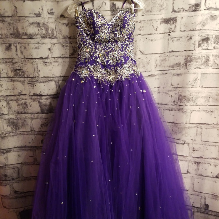 PURPLE PRINCESS GOWN