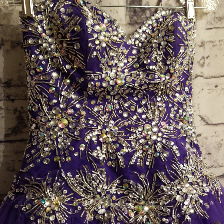 PURPLE PRINCESS GOWN
