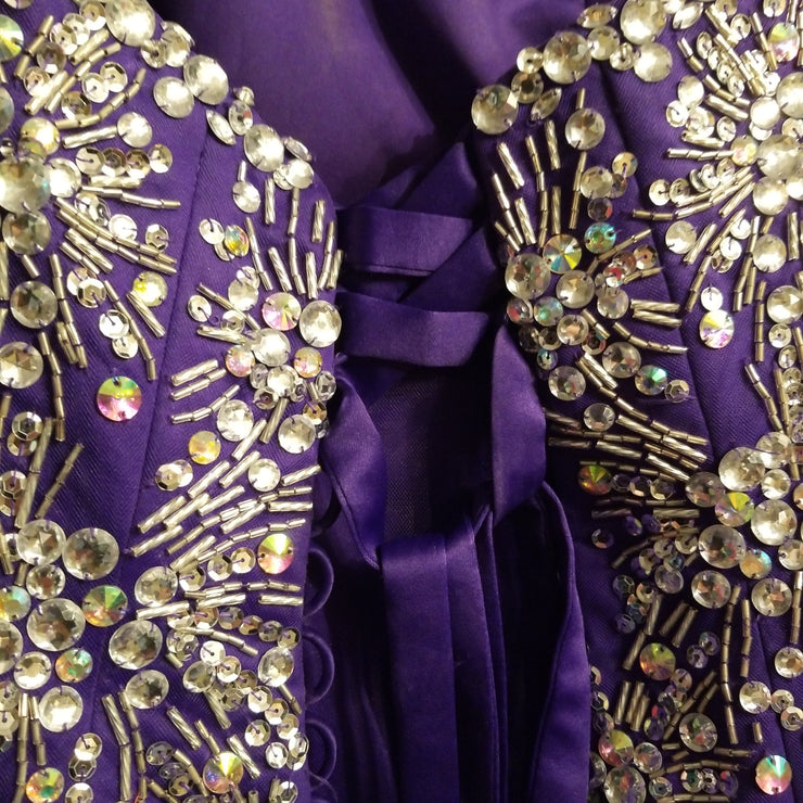 PURPLE PRINCESS GOWN