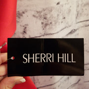 RED ALINE 3D FLOWERS GOWN -NEW