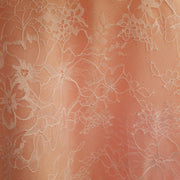 PEACH/IVORY A LINE GOWN (NEW)