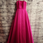 PINK A LINE GOWN W/ POCKETS