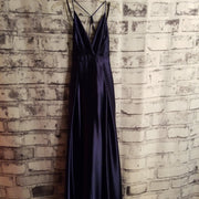 NAVY A LINE GOWN (NEW)