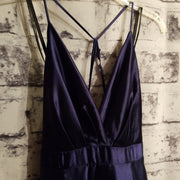 NAVY A LINE GOWN (NEW)
