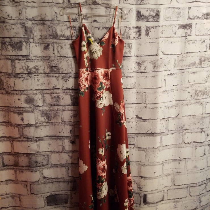 FLORAL A LINE GOWN (NEW)