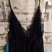 NAVY LONG EVENING GOWN (NEW)