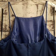ROYAL BLUE A LINE GOWN (NEW)