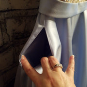 BLUE A LINE GOWN (NEW)