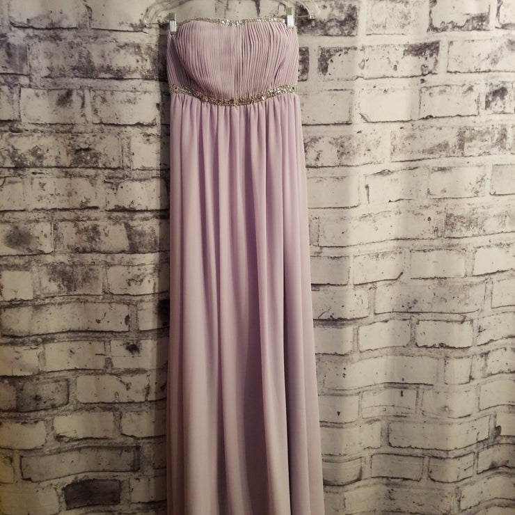 LAVENDER LONG EVENING GOWN