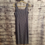 GRAY/BLUE 2 PC.SHORT DRESS SET