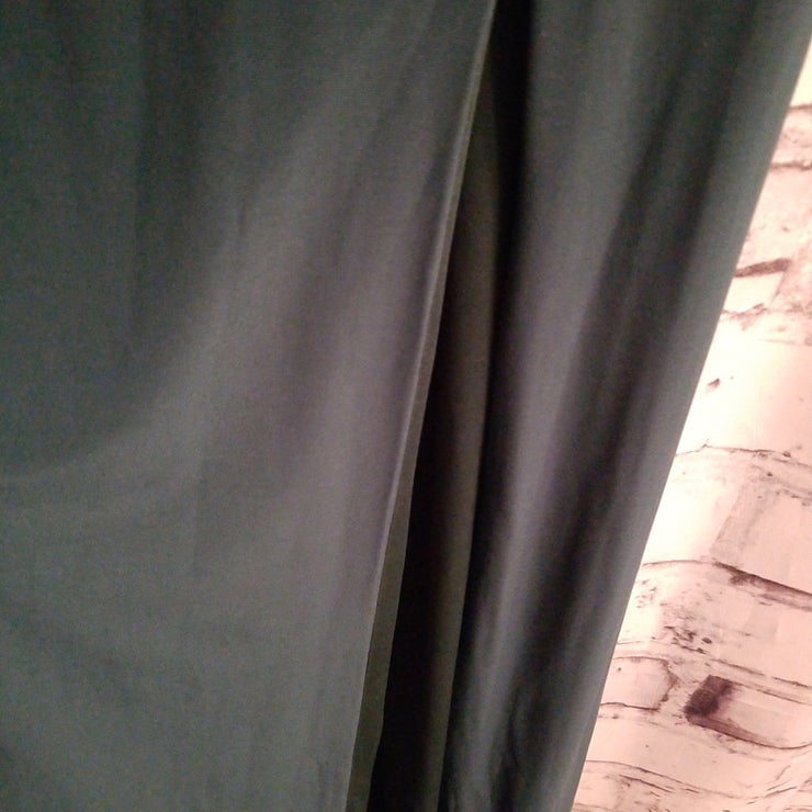 GREEN/GOLD LONG EVENING GOWN