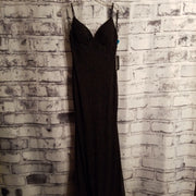 BLACK SPARKLY LONG DRESS (NEW)
