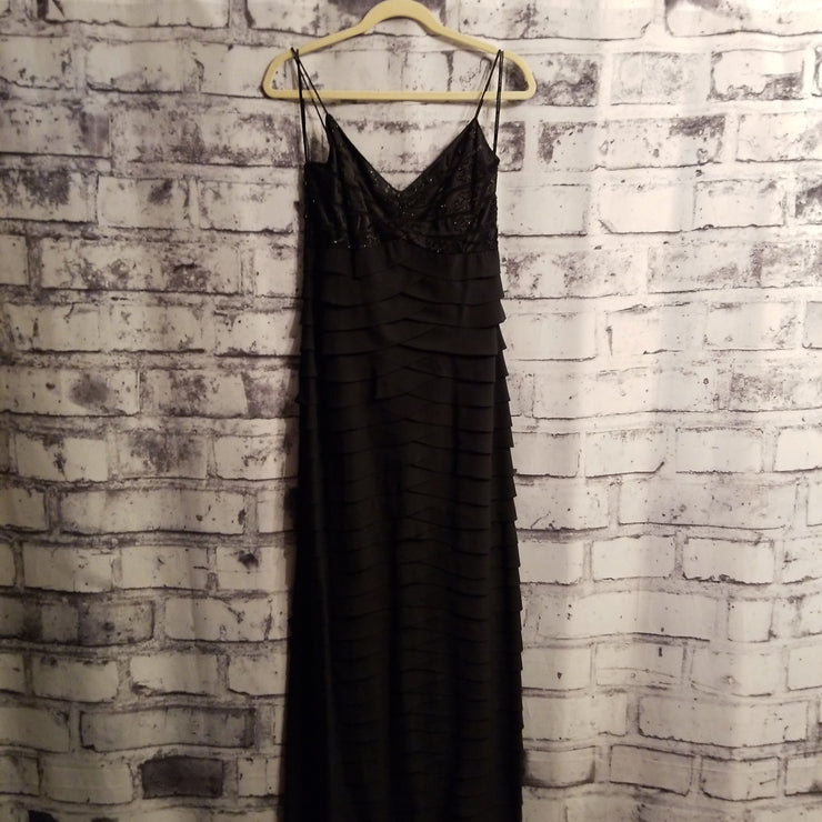 BLACK LONG EVENING GOWN $598