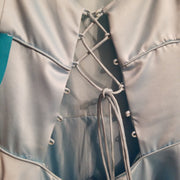 BLUE A LINE GOWN (NEW)