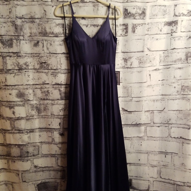 NAVY A LINE GOWN (NEW)