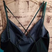 GREEN A LINE GOWN (NEW)