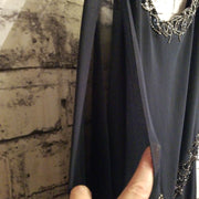 NAVY LONG EVENING GOWN (NEW)