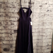 NAVY LONG EVENING GOWN (NEW)