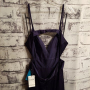 NAVY LONG EVENING GOWN (NEW)