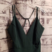 GREEN LONG EVENING GOWN (NEW)