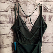 GREEN LONG EVENING GOWN (NEW)