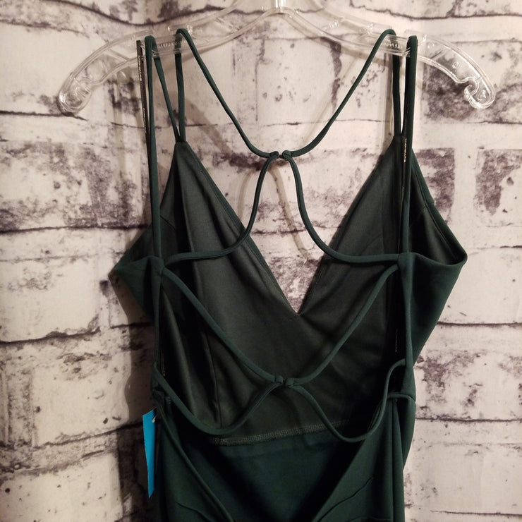 GREEN LONG EVENING GOWN (NEW)