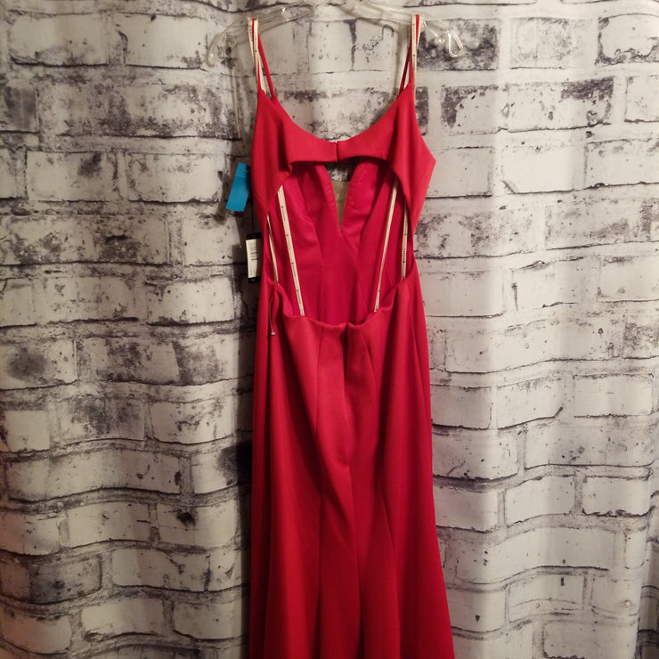 RED LONG EVENING GOWN (NEW)