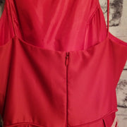 RED A LINE GOWN - (NEW)