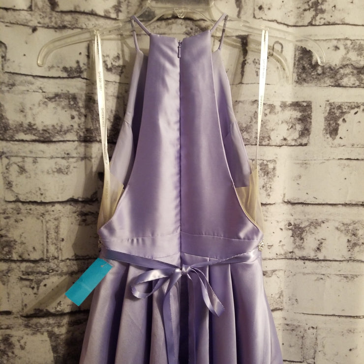 LAVENDER A LINE GOWN