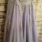 PERIWINKLE A LINE GOWN