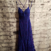 ROYAL BLUE MERMAID GOWN