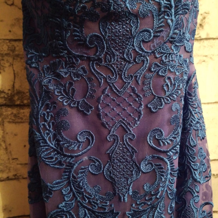 ROYAL BLUE MERMAID GOWN