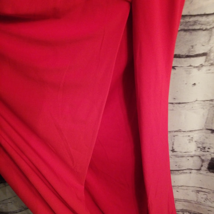 RED LONG EVENING GOWN