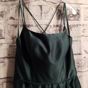 GREEN A LINE GOWN (NEW)
