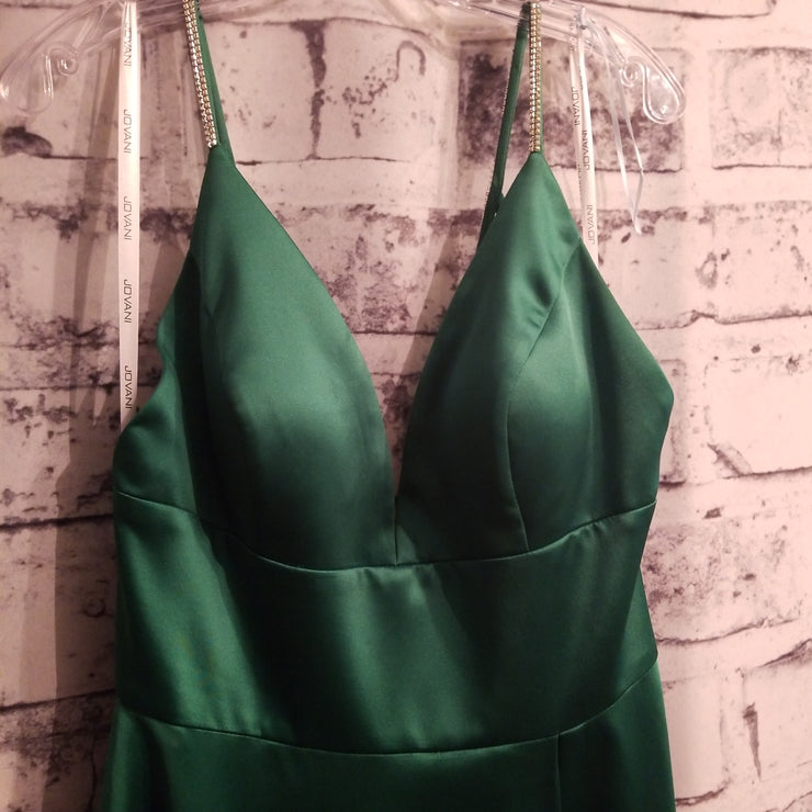 GREEN A LINE GOWN (NEW)