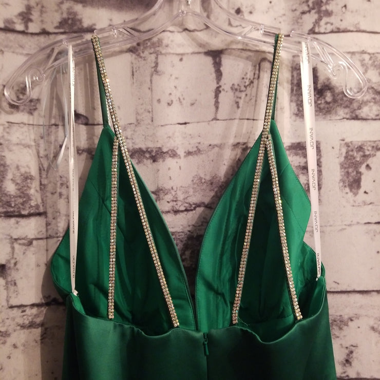 GREEN A LINE GOWN (NEW)