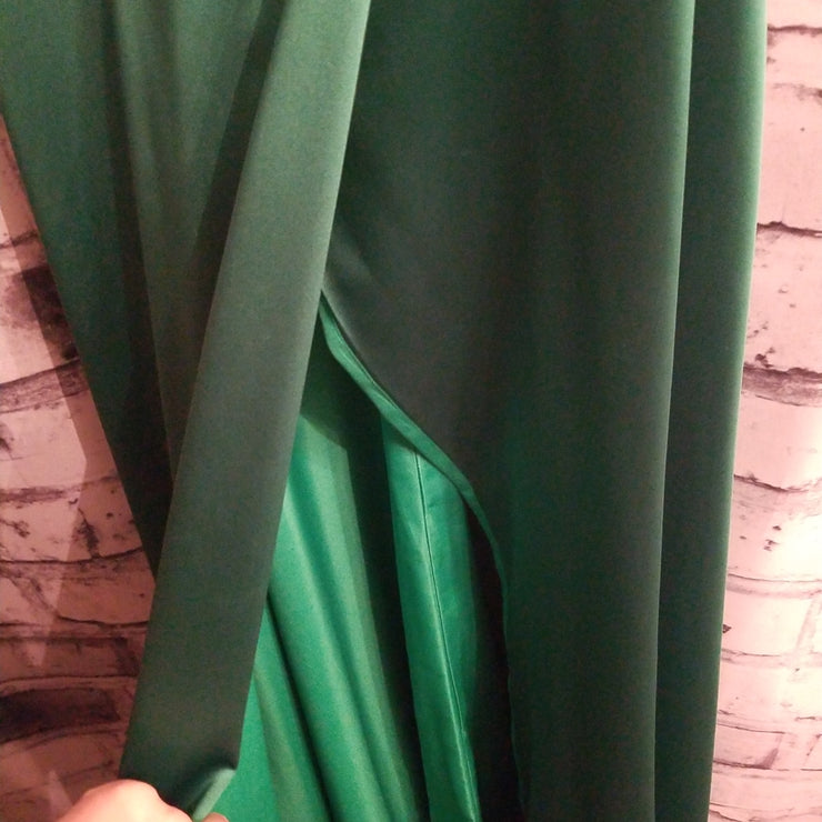 GREEN A LINE GOWN (NEW)