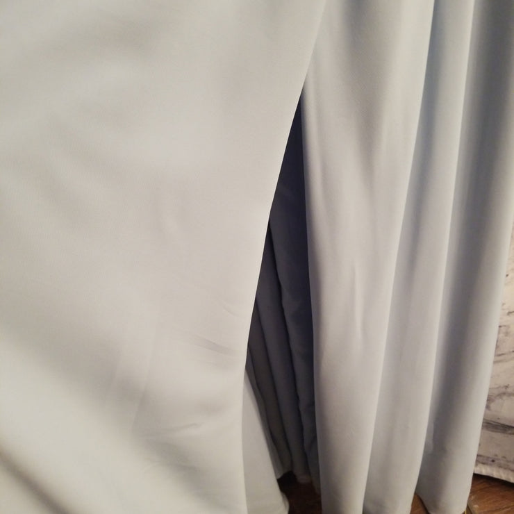 BLUE LONG EVENING GOWN