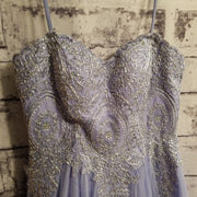 PERIWINKLE A LINE GOWN