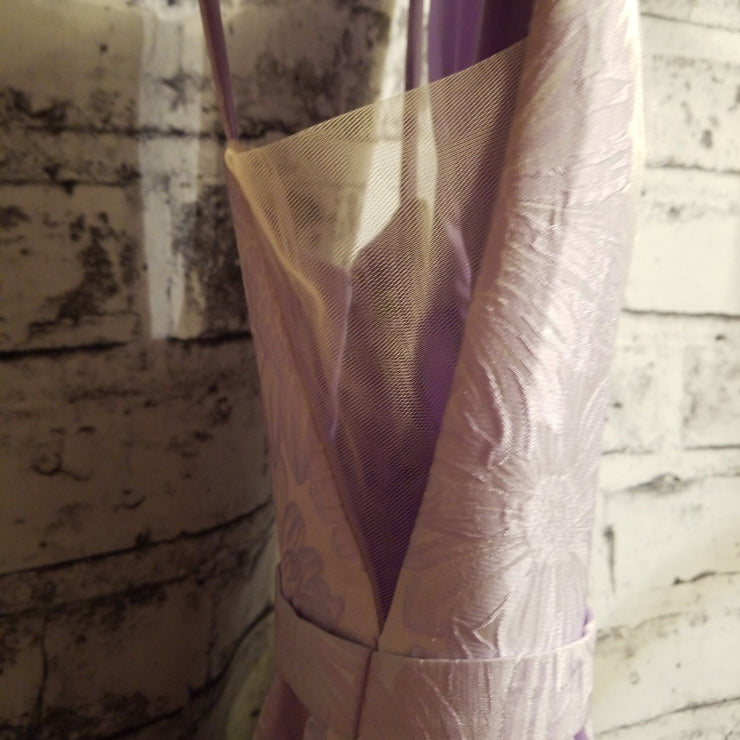 LAVENDER A LINE GOWN
