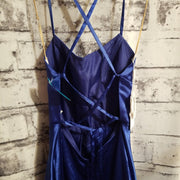ROYAL BLUE A LINE GOWN (NEW)