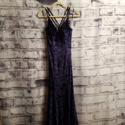 NAVY MERMAID/LONG EVENING GOWN