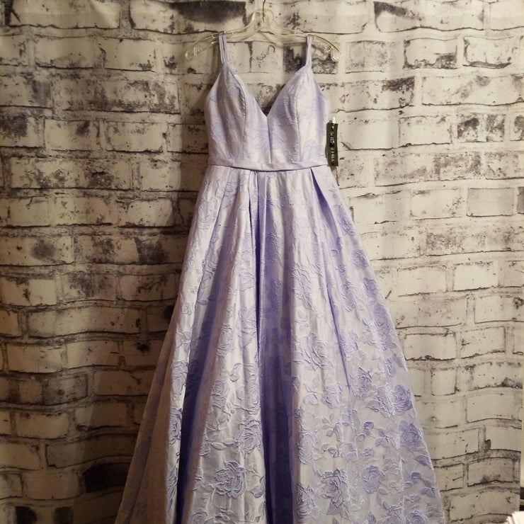 LAVENDER A LINE GOWN